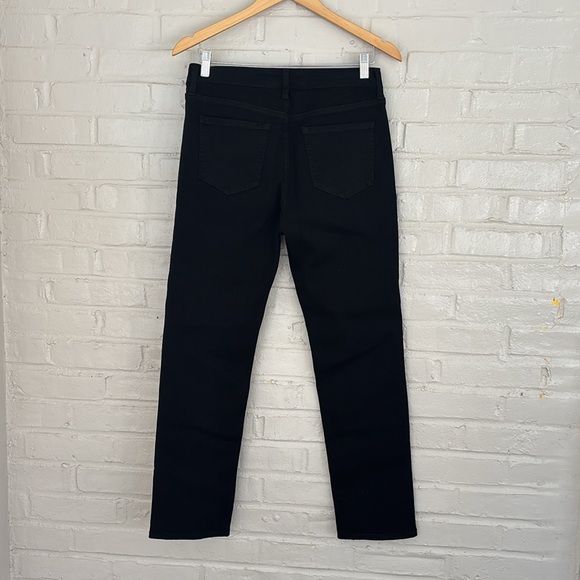 NWT Quince Black Bella Stretch Straight Jeans Size 29 - Picture 13 of 16